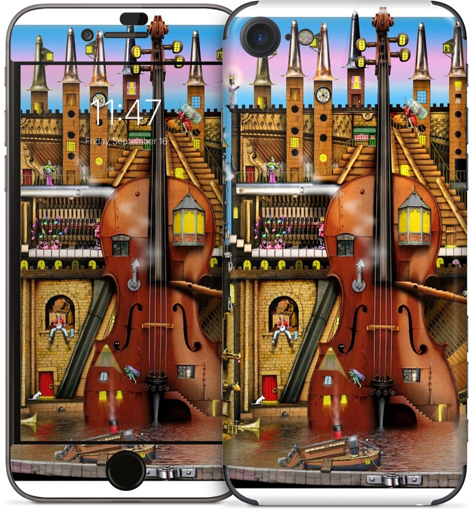 Music Castle iPhone Skin