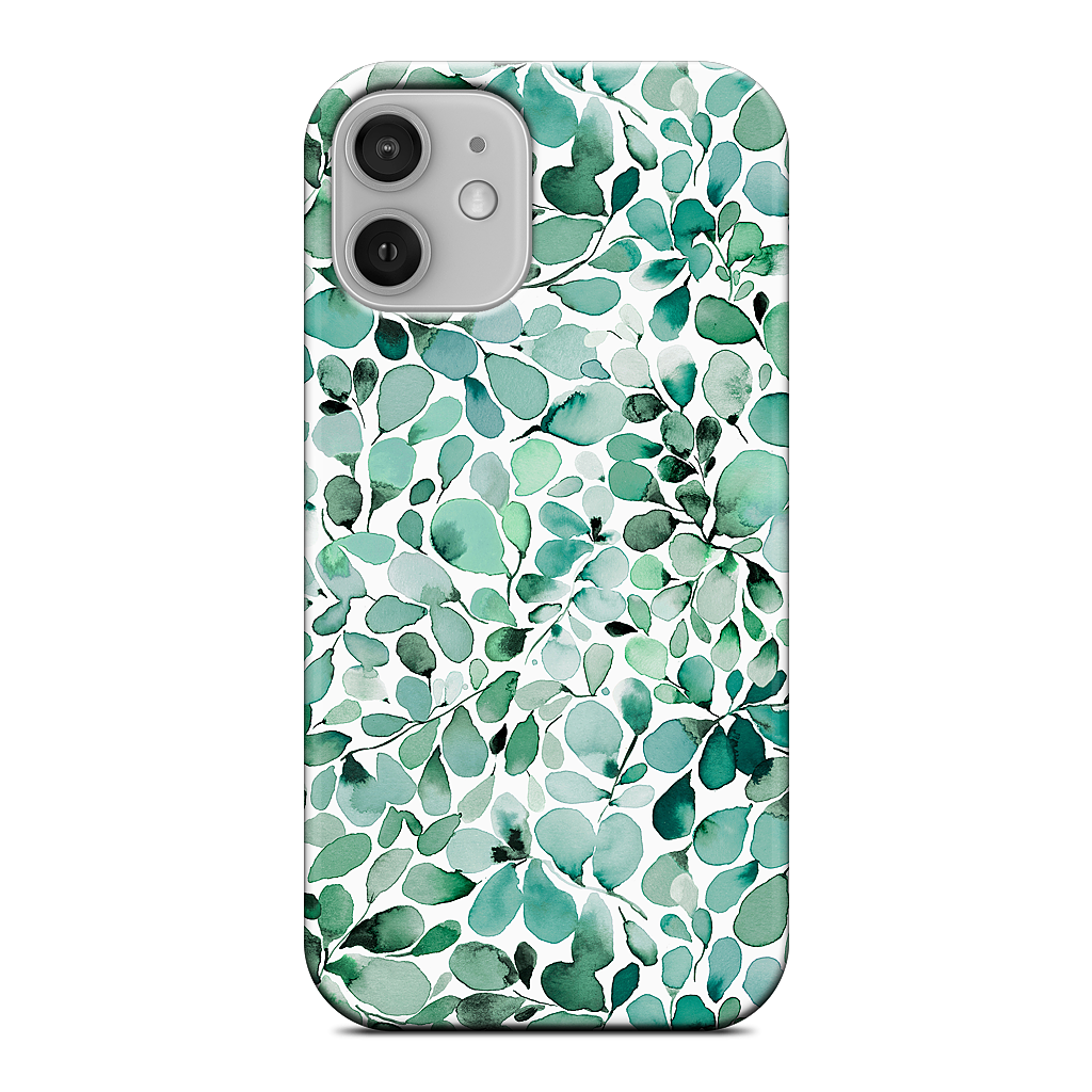 Eucalyptus Leafy Green iPhone Case