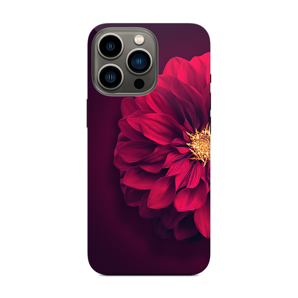 Red Bloom iPhone Skin