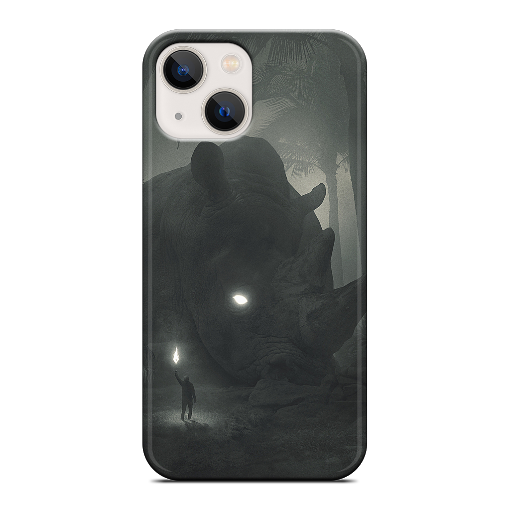 Face of Fear iPhone Case