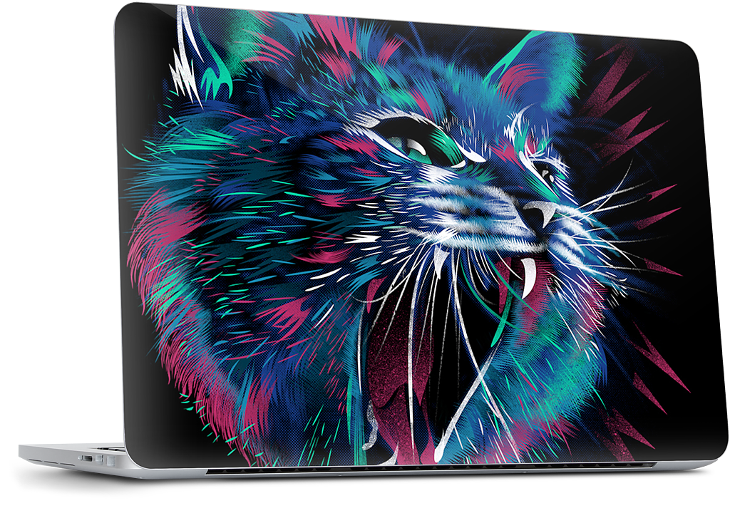 WILD CAT MacBook Skin