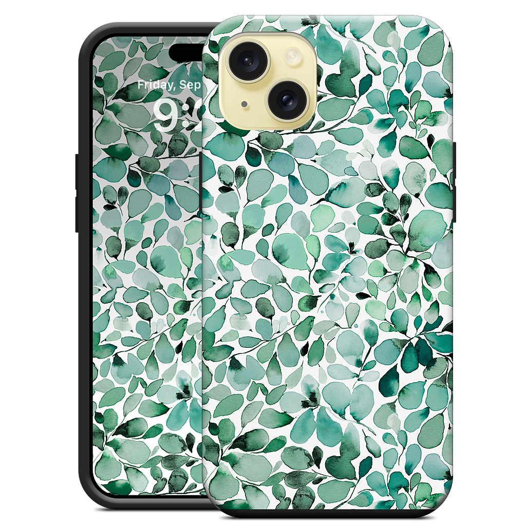 Eucalyptus Leafy Green iPhone Case