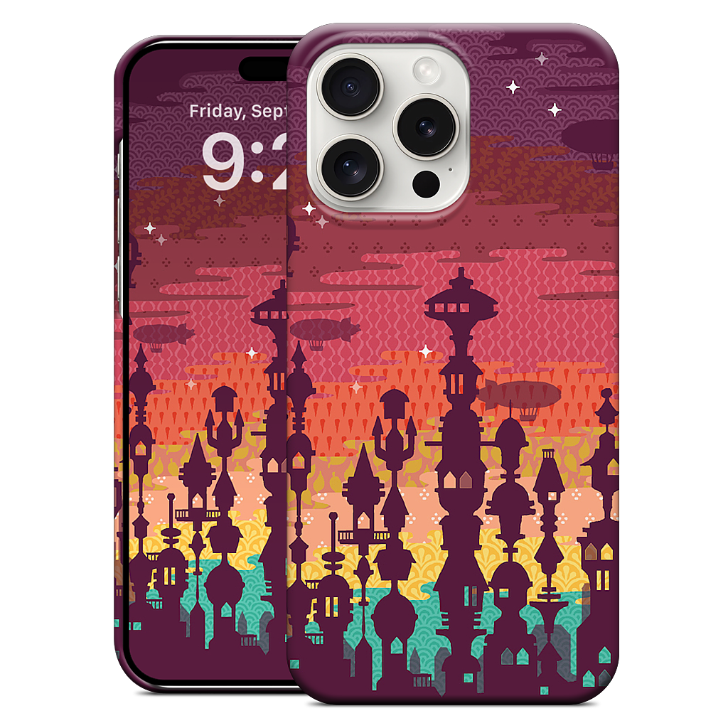 Meet Me After Sunset iPhone Case