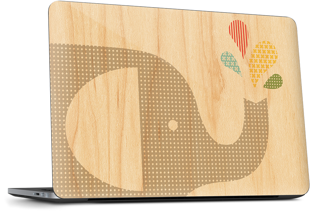Elephant with Calf Dell Laptop Skin