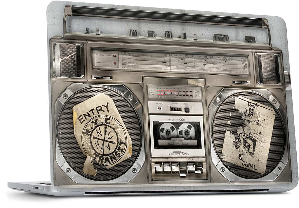 Boombox II Dell Laptop Skin