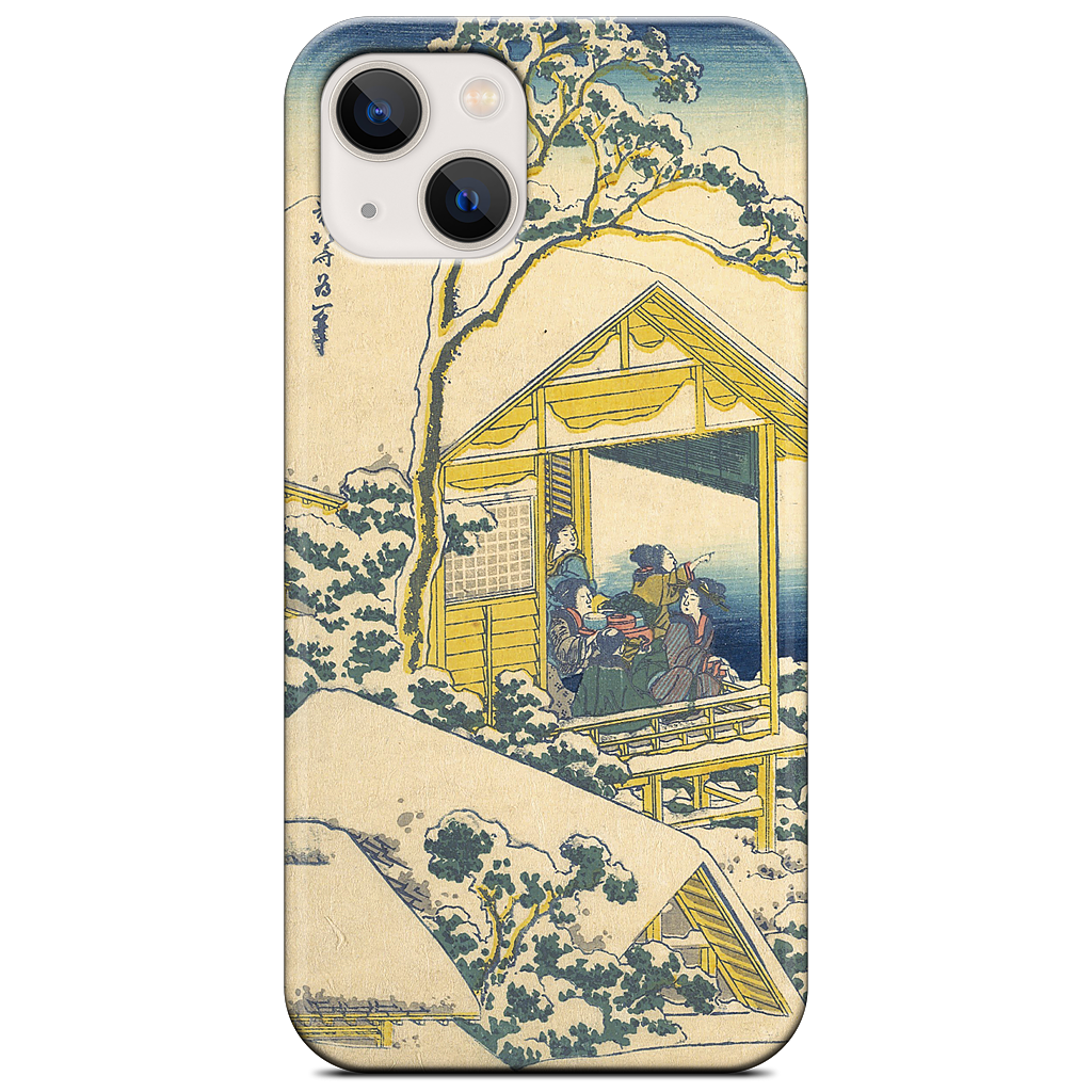 Morning After the Snow at Koishikawa in Edo (Koishikawa yuki no ashita) iPhone Case
