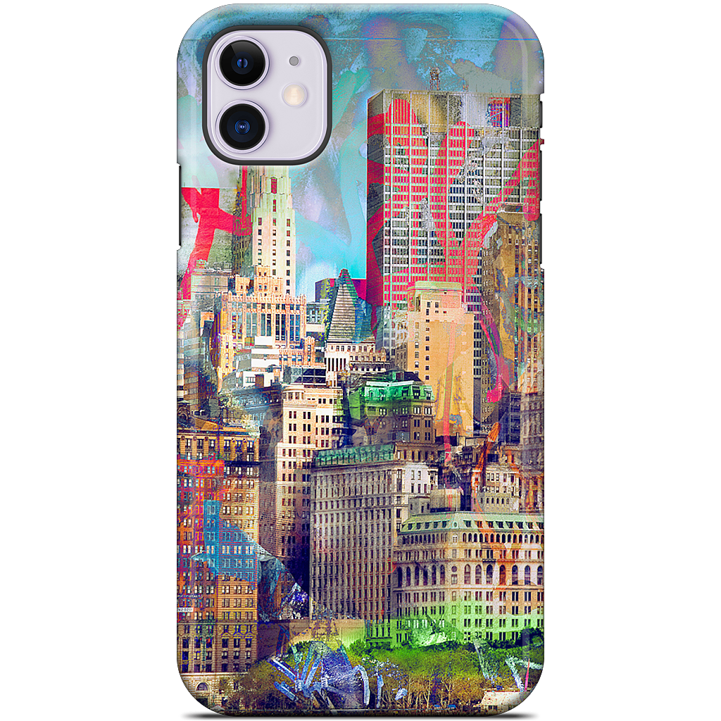 Graffiti Skyline iPhone Case