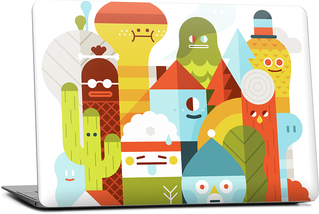 City MacBook Skin