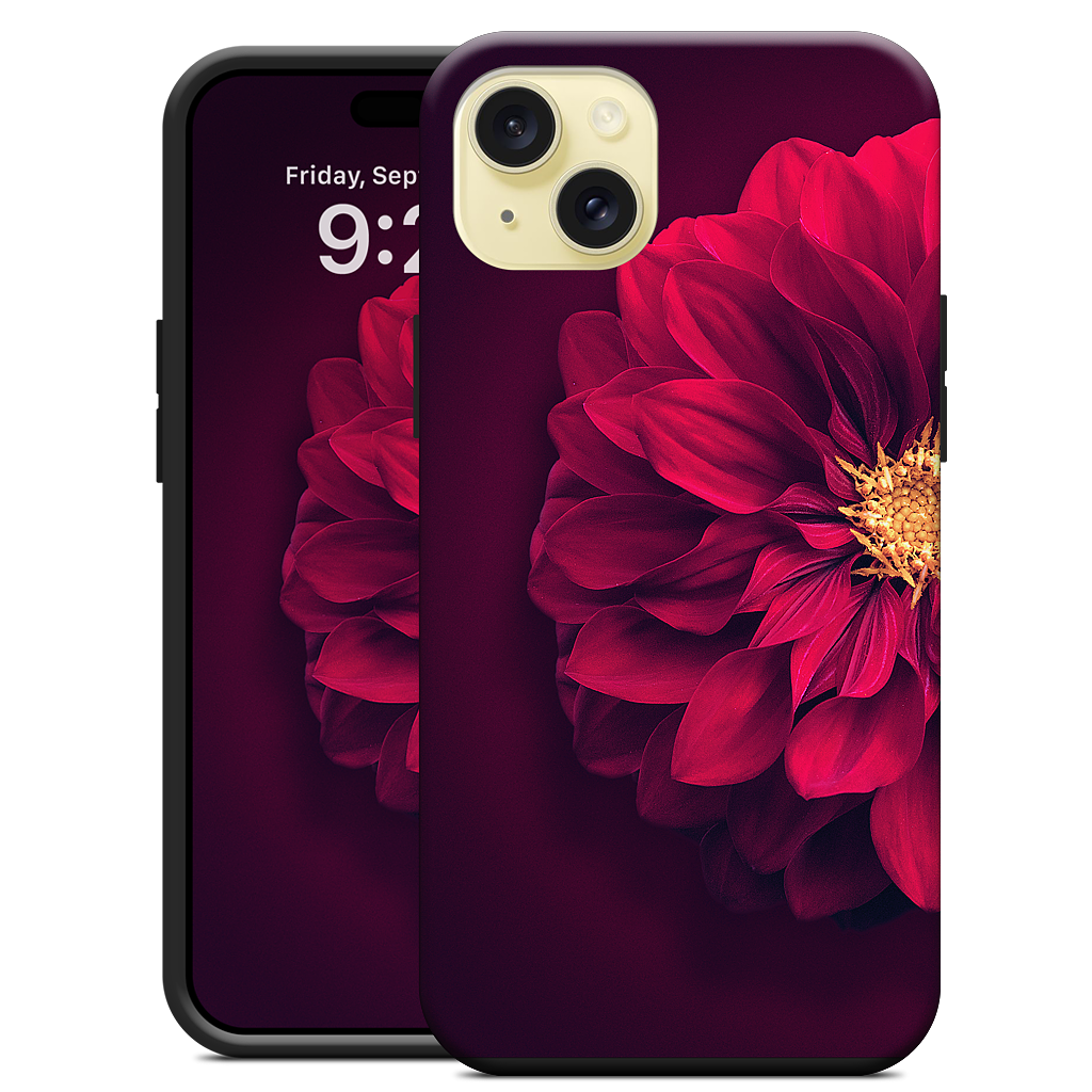 Red Bloom iPhone Case