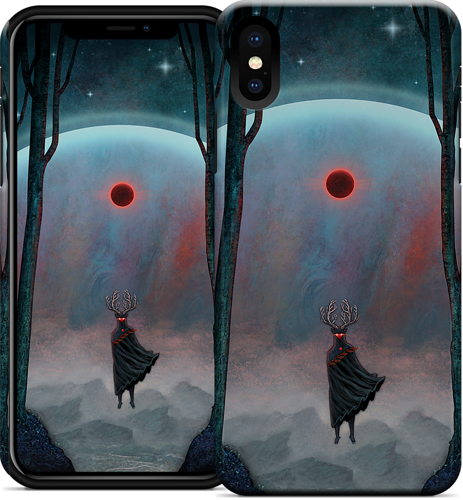 Omen Moon iPhone Case
