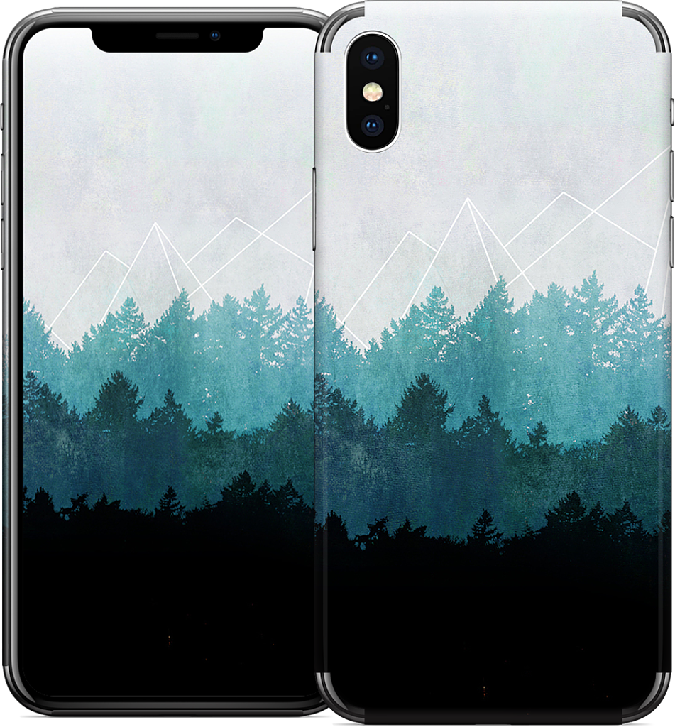 Woods Abstract iPhone Skin