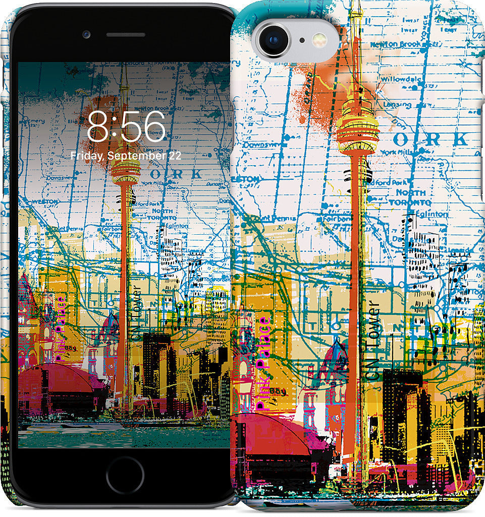 Toronto Skyline iPhone Case