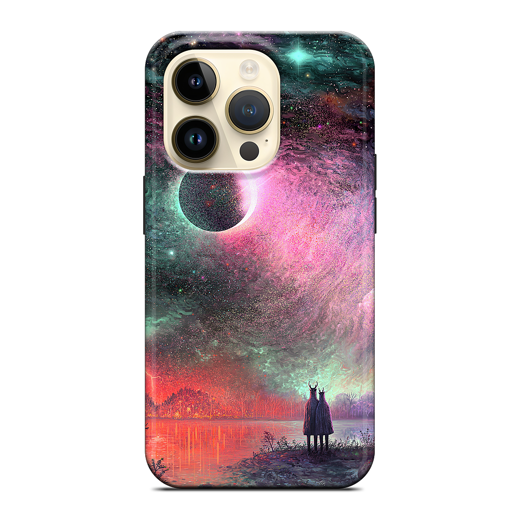 Together Through the Shifting Tides iPhone Case