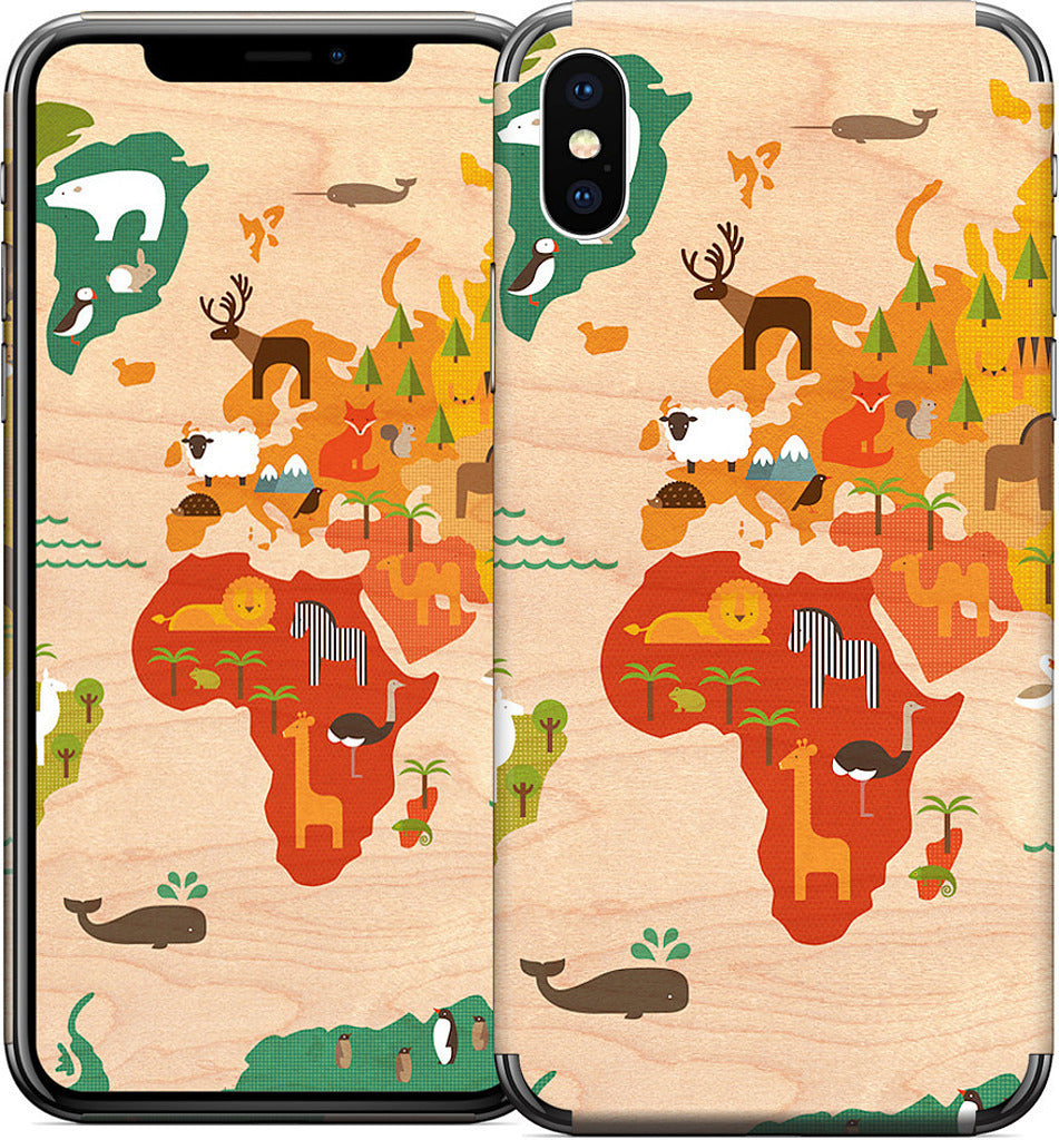 My World iPhone Skin