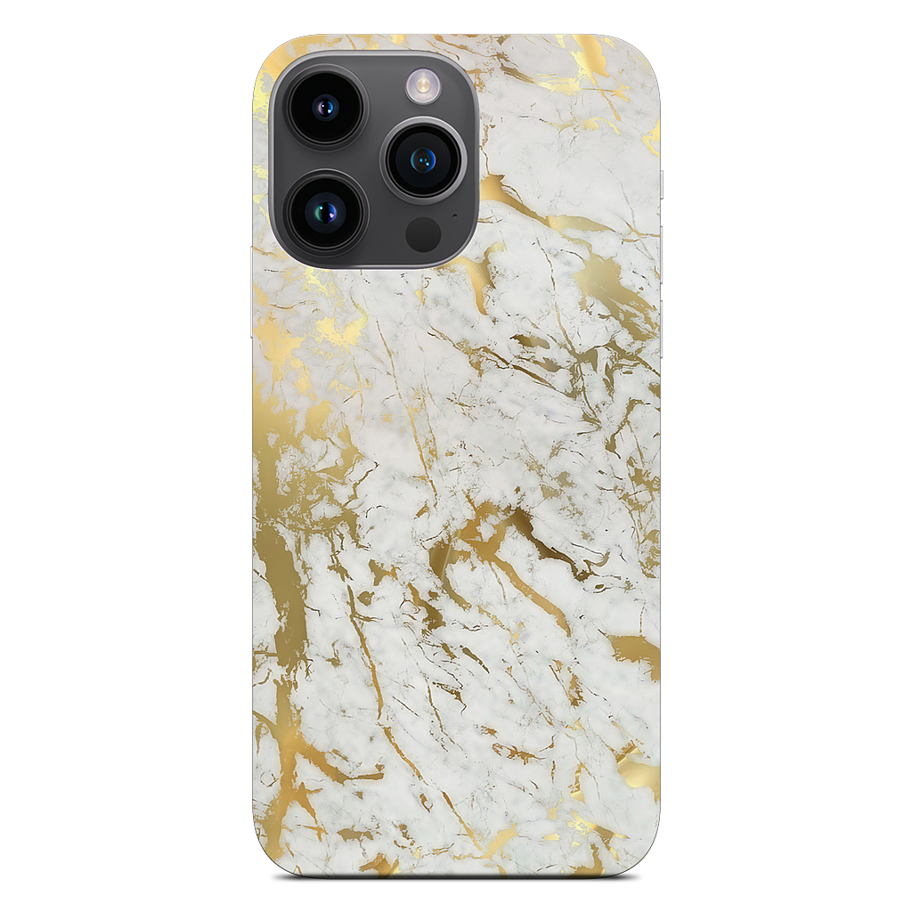 Gold Marble iPhone Skin