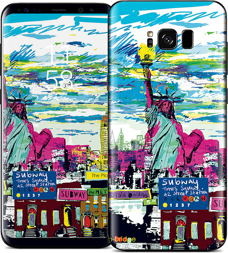 New York Skyline Samsung Skin