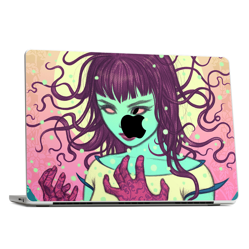 In The Absence Of Gravity MacBook Skin