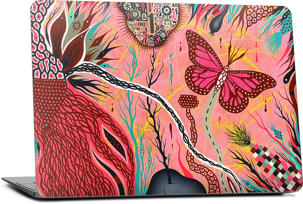 The Pink Opaque MacBook Skin