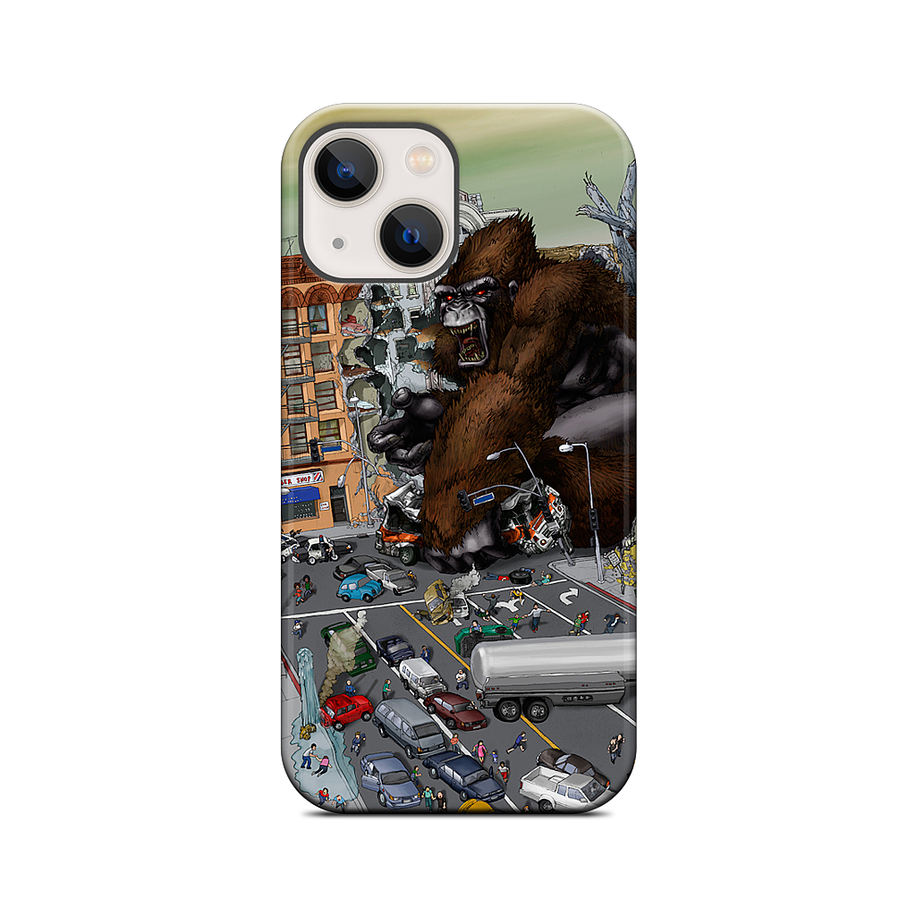 War Of The Monsters iPhone Case