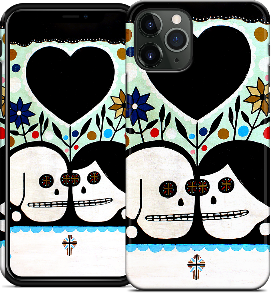 In The Garden With My Love iPhone Case