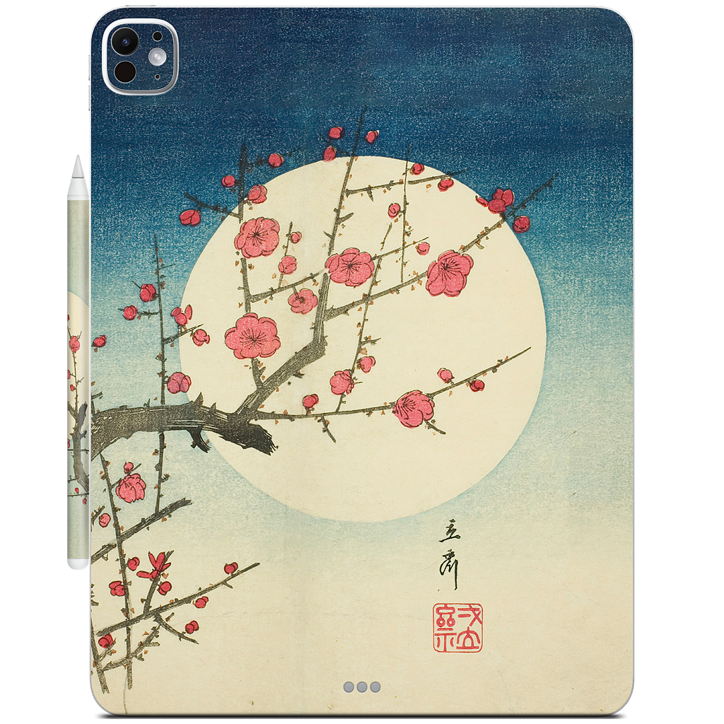 Red Plum Branch iPad Skin