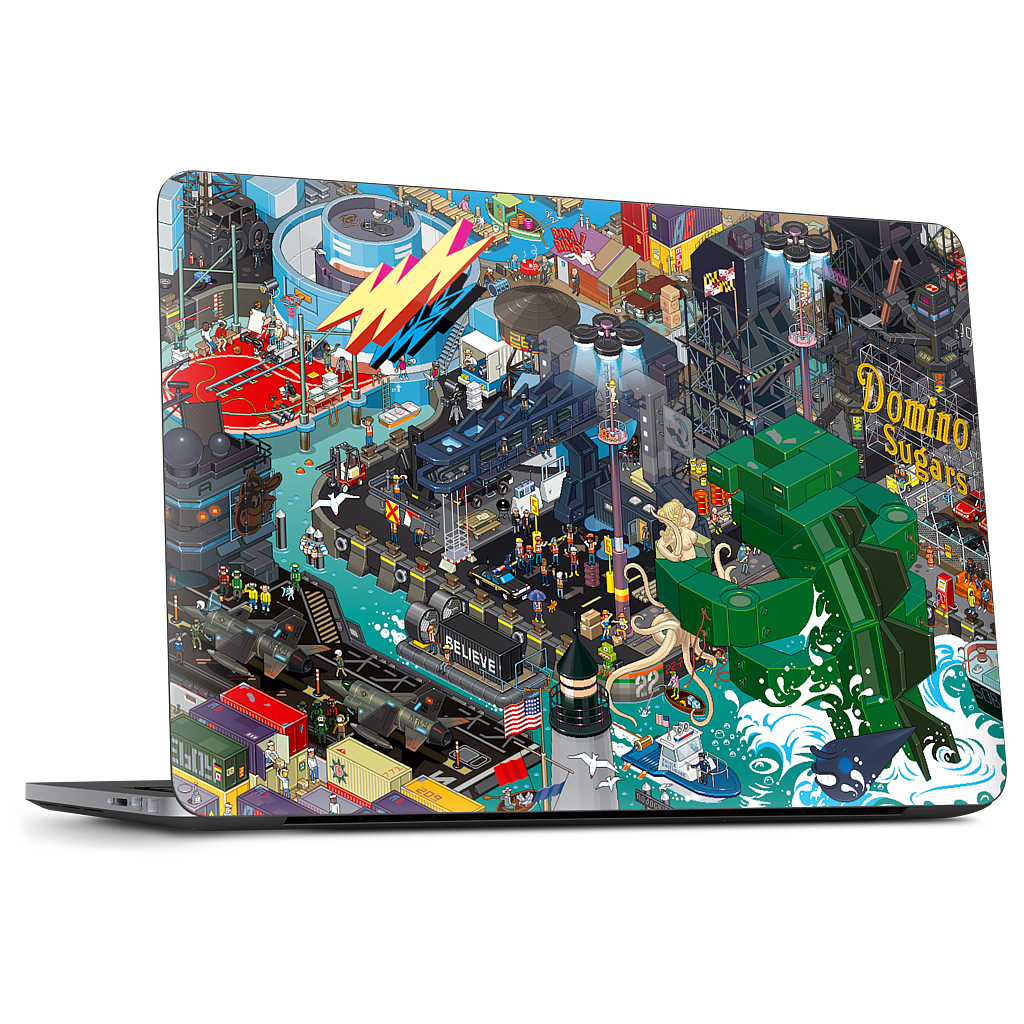 Baltimore Docks Dell Laptop Skin