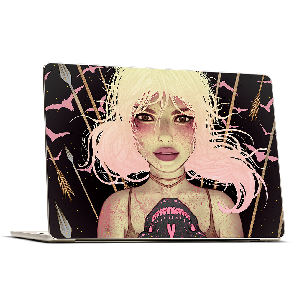 Memento Black MacBook Skin