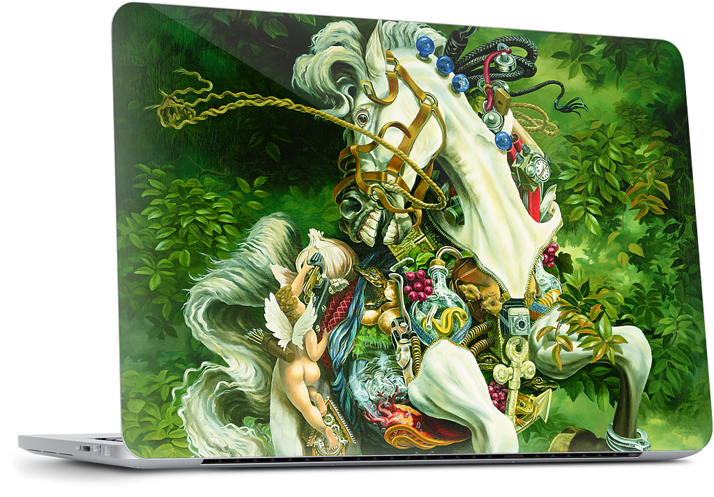 Knee-Jerk Reaction MacBook Skin
