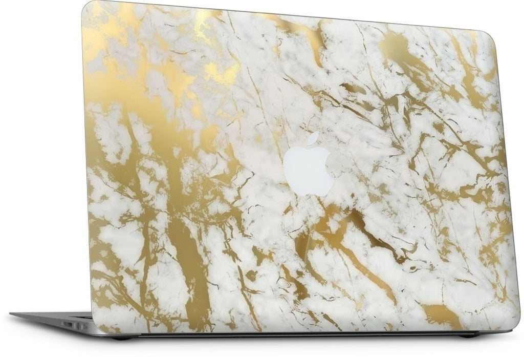 Gold Marble MacBook Skin