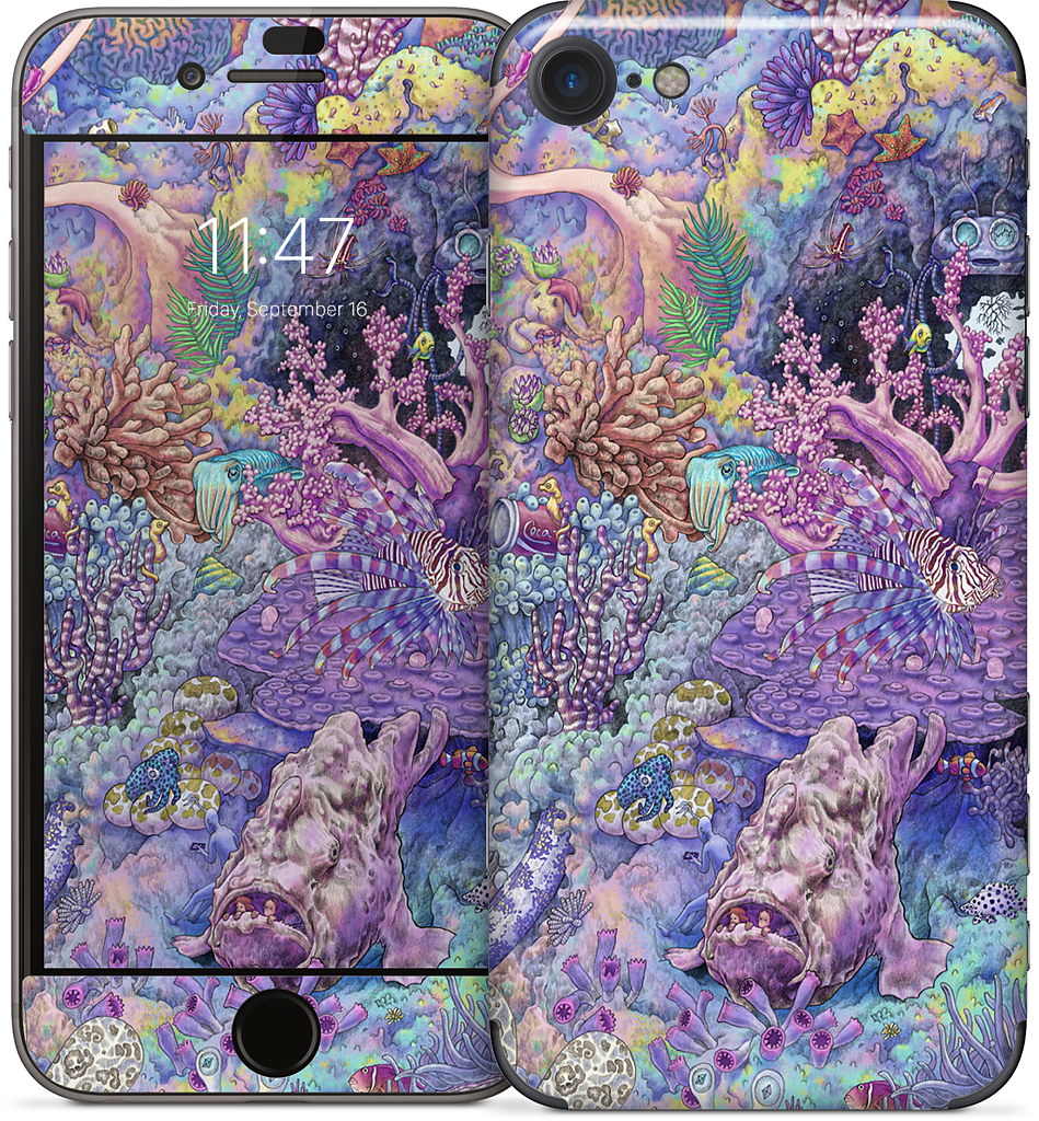 Underwonderland iPhone Skin