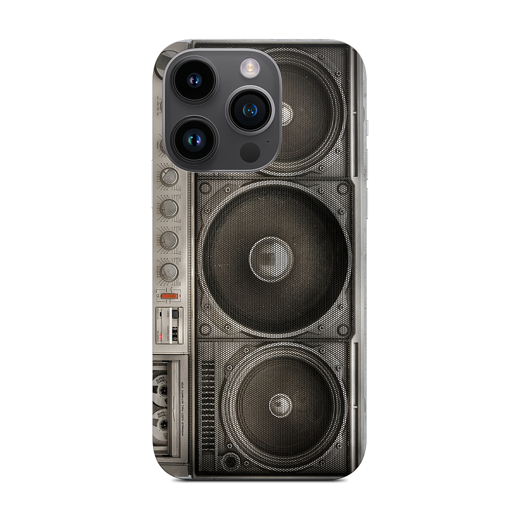 Boombox iPhone Skin
