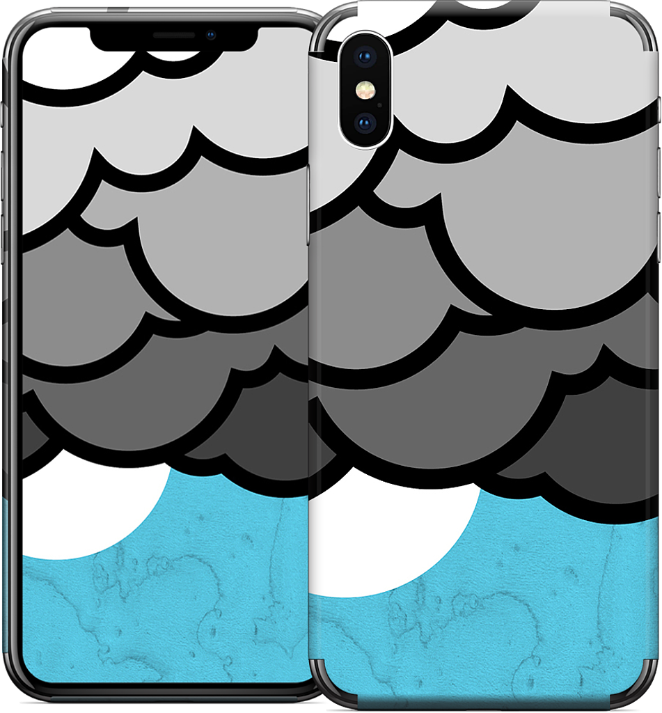 Morning Blues iPhone Skin