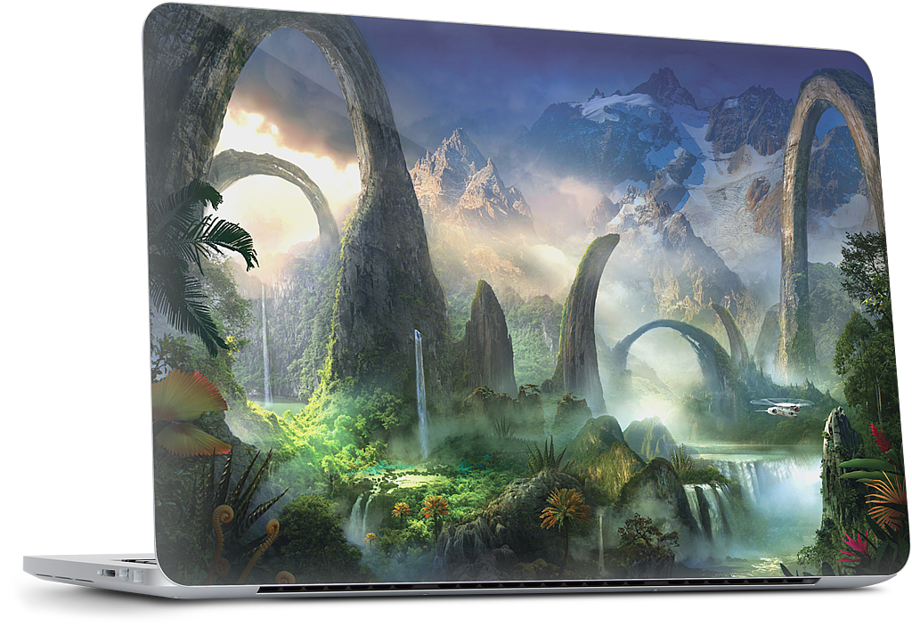 Great North Road MacBook Skin