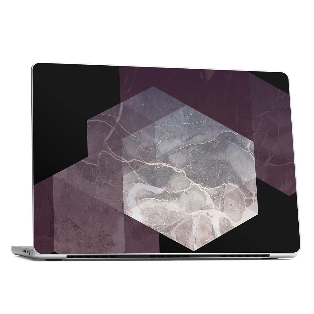 Marble Geometry MacBook Skin