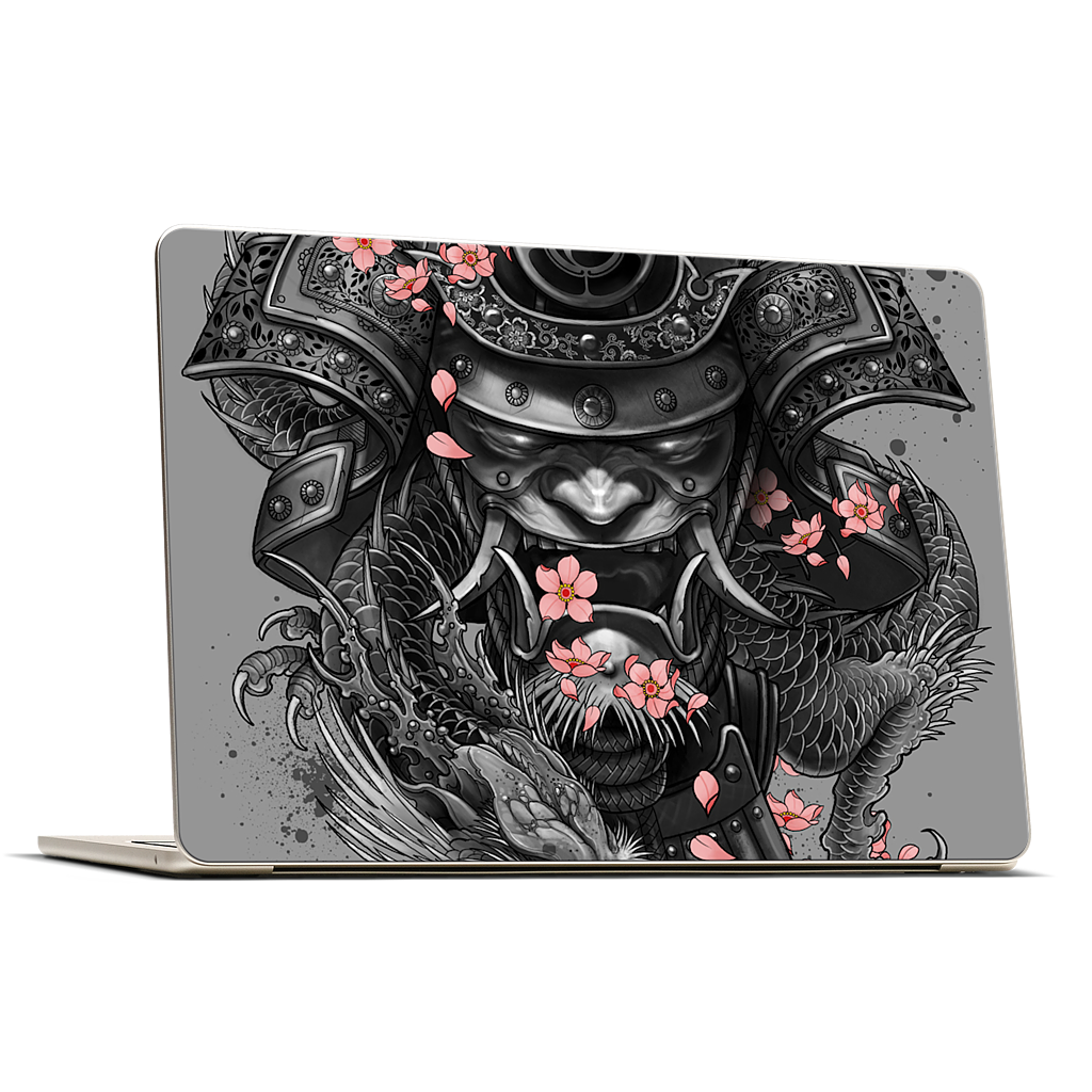 Samurai Dragon MacBook Skin