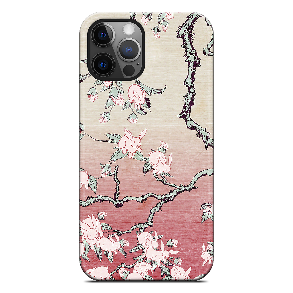 Bunny Blossom iPhone Case