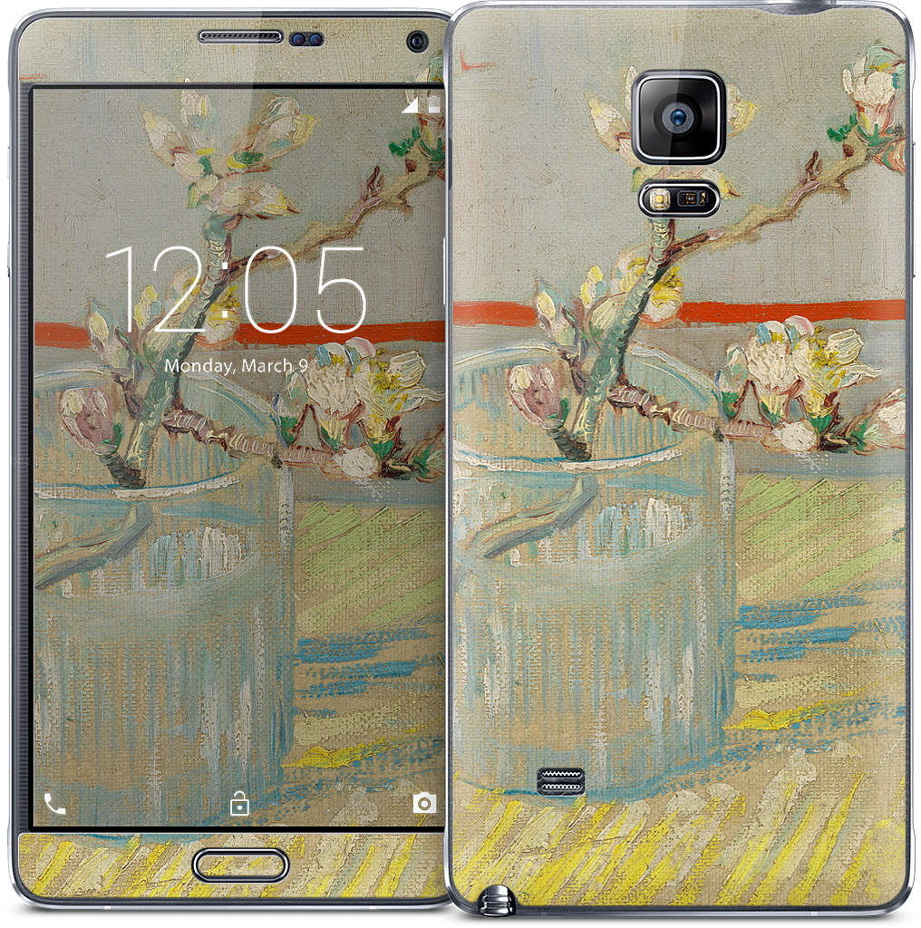 Spring of Flowering Almond in a Glass Samsung Skin