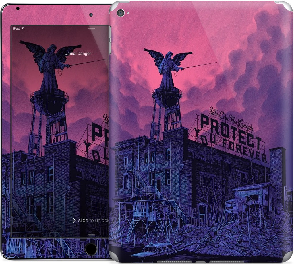 We Can No Longer Protect You iPad Skin
