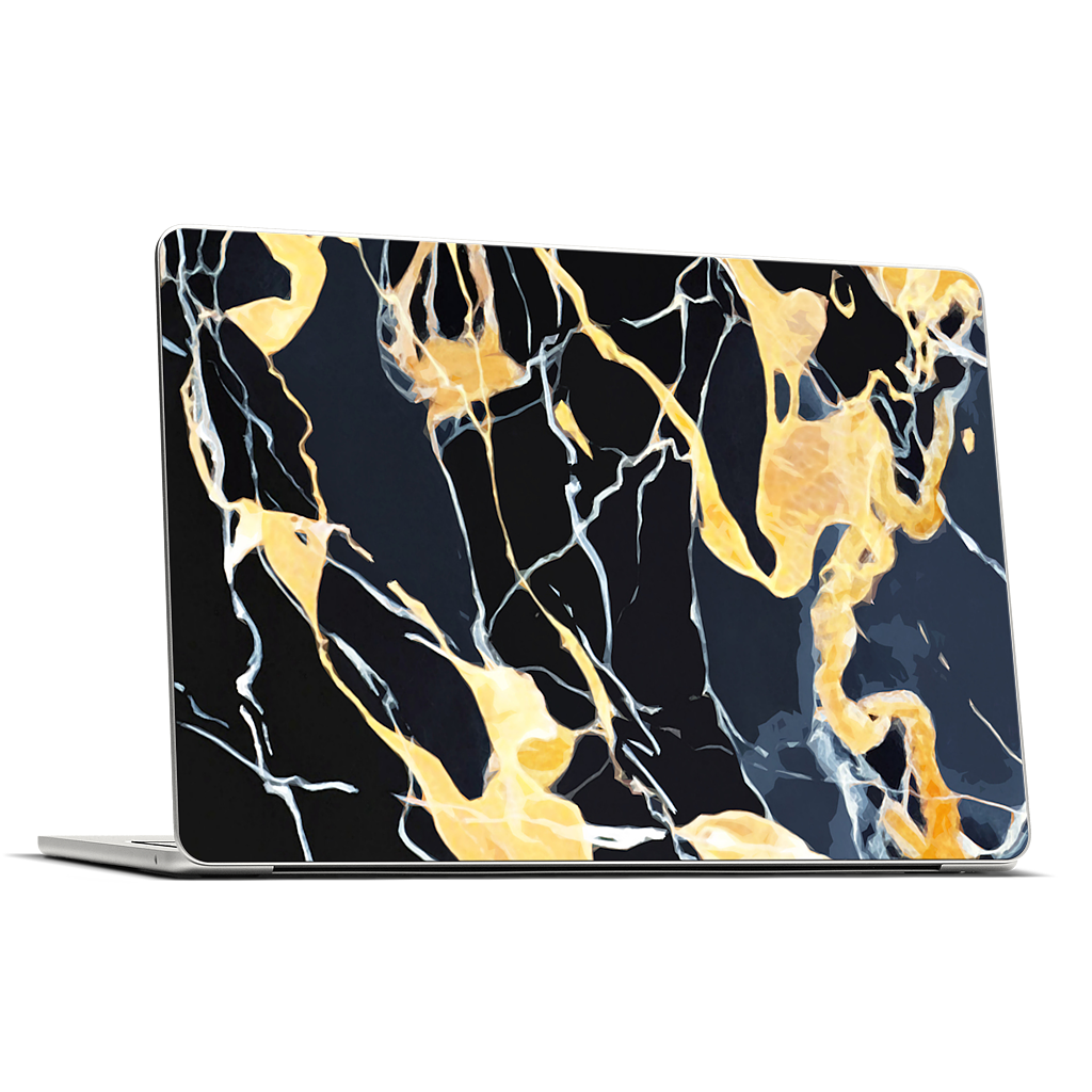 Black Marble MacBook Skin