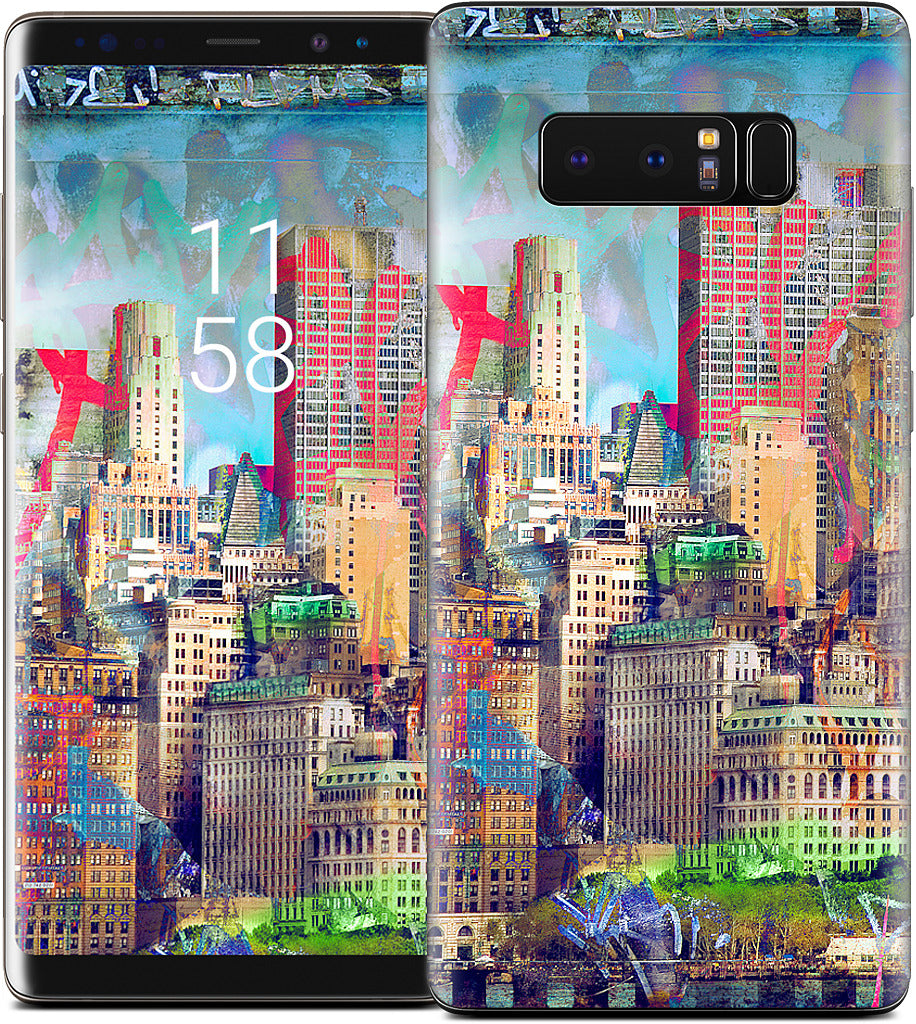 Graffiti Skyline Samsung Skin