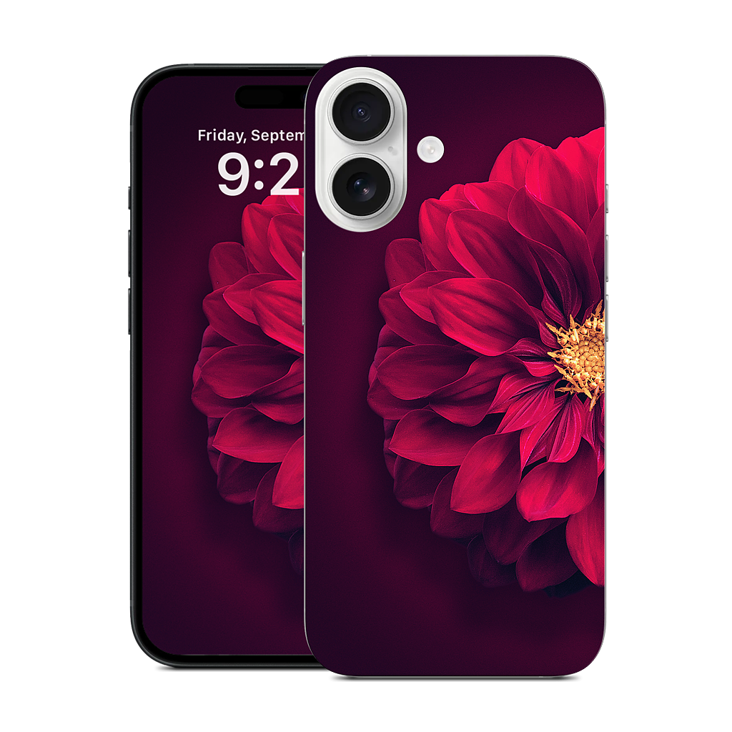 Red Bloom iPhone Skin