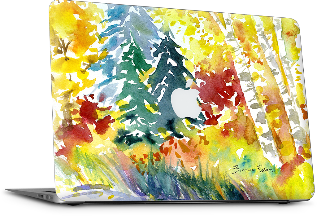 Fall Trees MacBook Skin