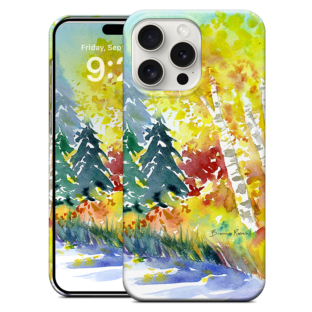 Fall Trees iPhone Case