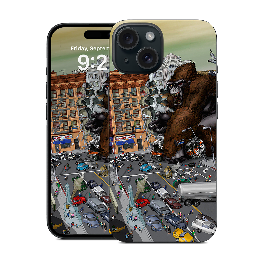 War Of The Monsters iPhone Skin