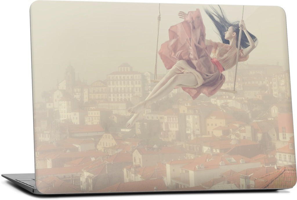 Swinging Over Oporto MacBook Skin