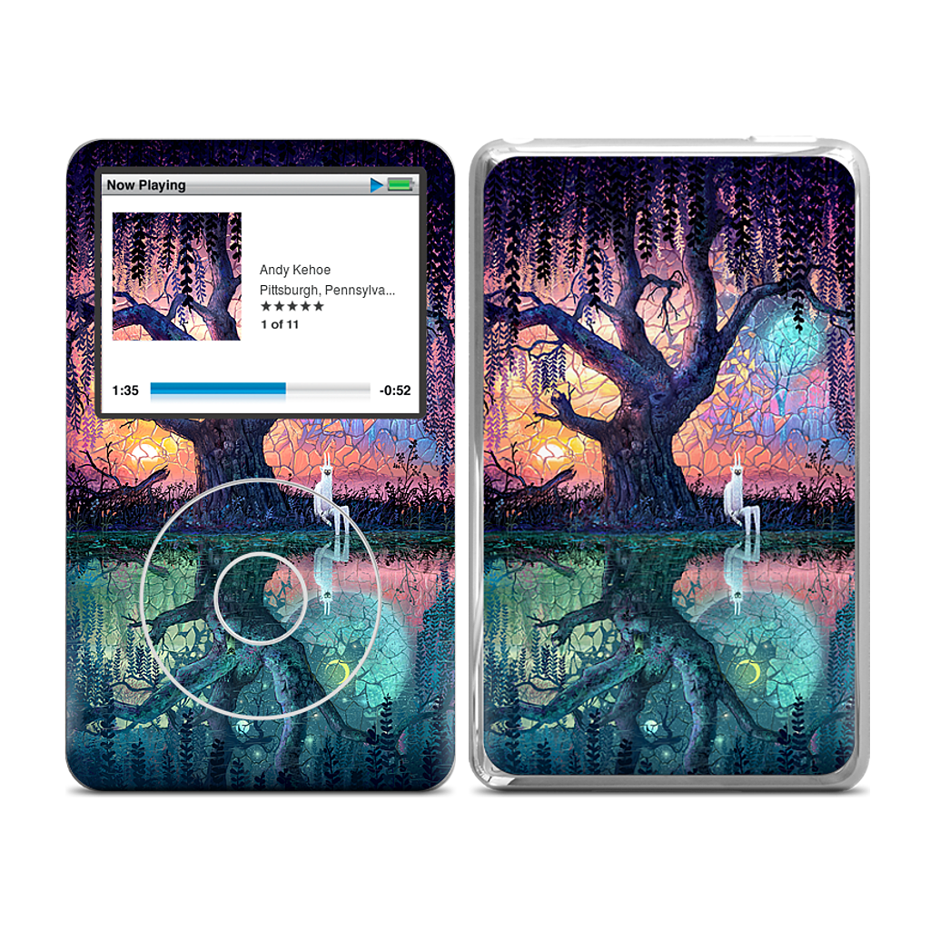 On the Banks of Broken Worlds iPod Skin