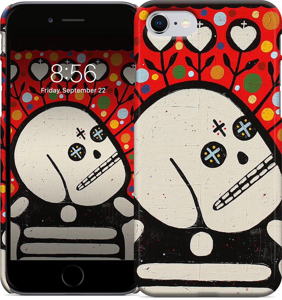 Surrounded By Love iPhone Case