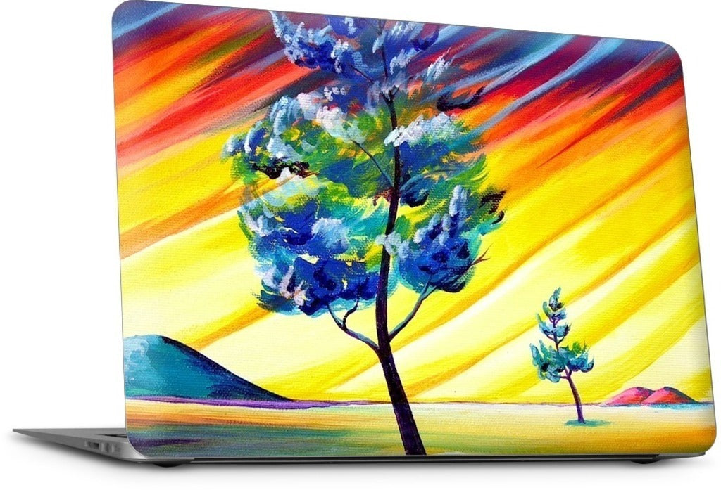 Thick Frost Sunset Glow MacBook Skin