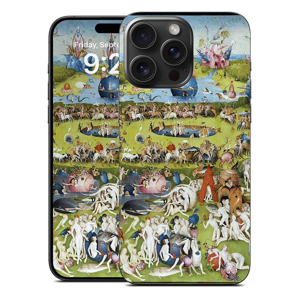 Garden of Earthly Delights iPhone Skin