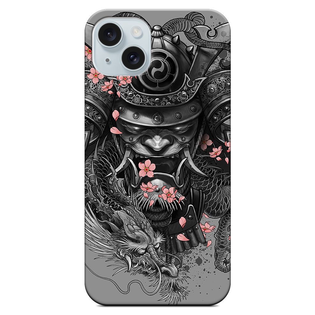 Samurai Dragon iPhone Case